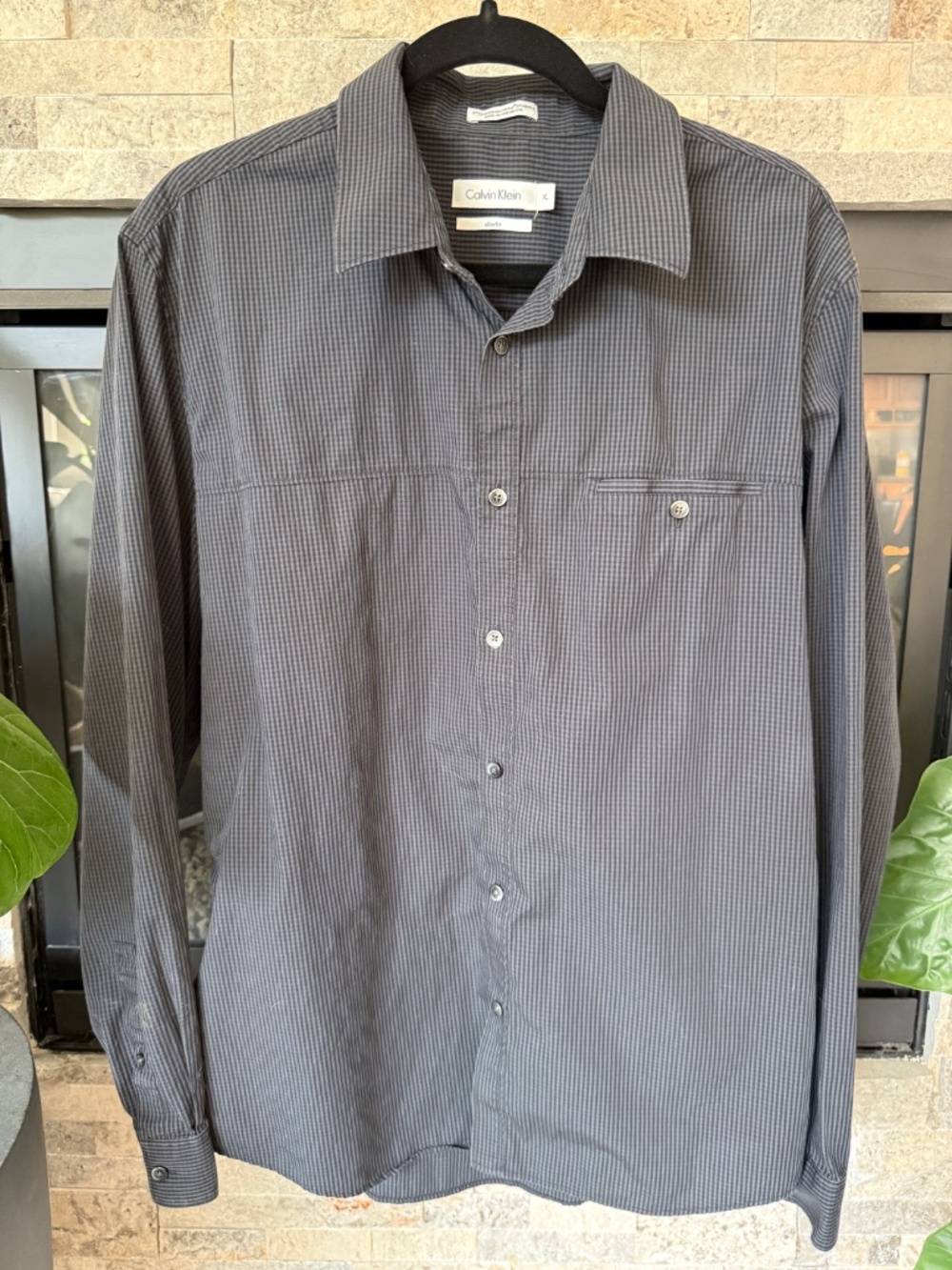 Calvin Klein Slim Fit Button Down Shirt